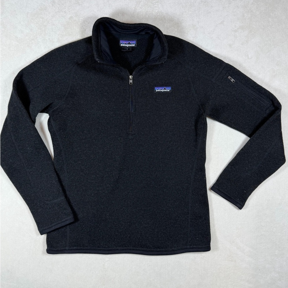Patagonia Midnight Black Size Small Better Sweater Fleece Pullover